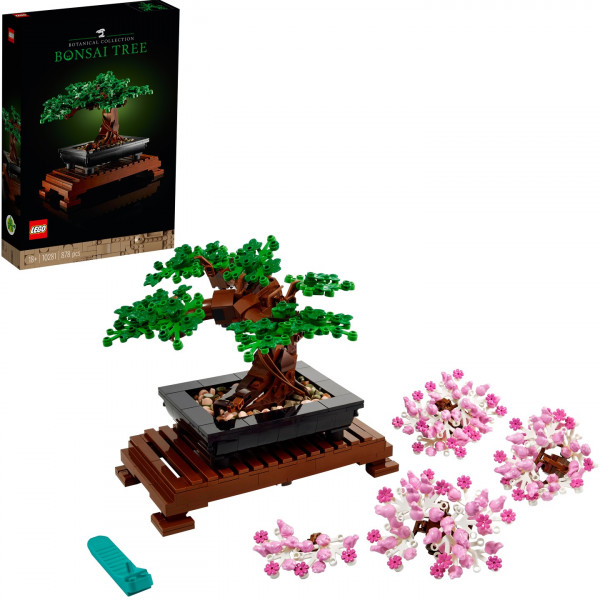 Фото - Конструктор LEGO Botanicals Дерево бонсай (10281) Фото - Конструктор LEGO Botanicals Дерево бонсай (10281)
