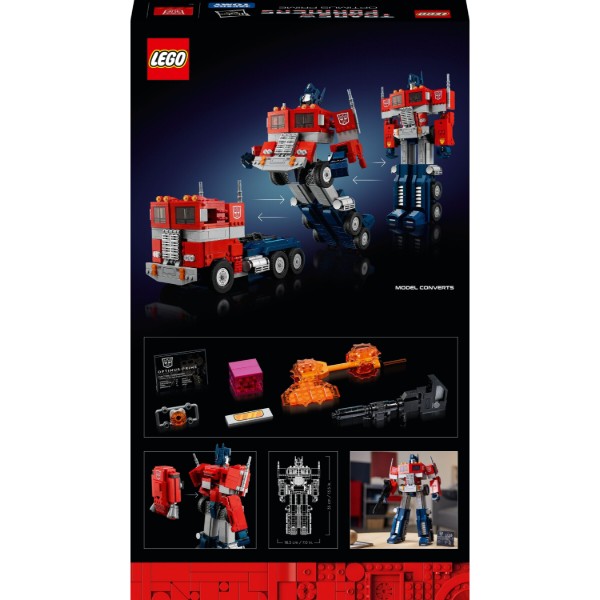 Фото - Конструктор LEGO Icons Оптимус Прайм (10302)