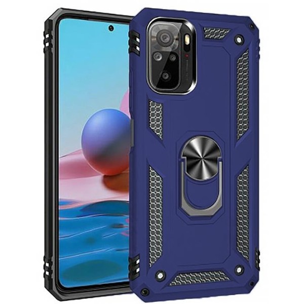 Фото - Чохол для смартфону BeCover Military for Xiaomi Redmi Note 10/10s Blue (706129) Фото - Чохол для смартфону BeCover Military for Xiaomi Redmi Note 10/10s Blue (706129)