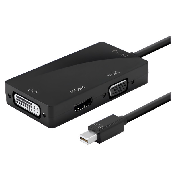 Фото - Адаптер Mini Display Port-HDMI Voltronic mini Display Port (папа)-HDMI/VGA/DVI(мама) 30 см (10313) Фото - Адаптер Mini Display Port-HDMI Voltronic mini Display Port (папа)-HDMI/VGA/DVI(мама) 30 см (10313)