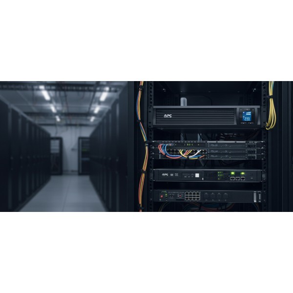 Фото - Джерело безперебійного живлення APC Smart-UPS C RM 2000VA LCD