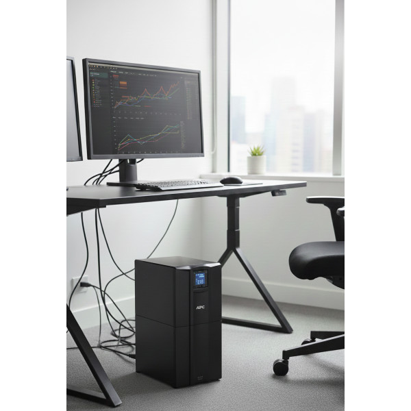 Фото - Джерело безперебійного живлення APC Smart-UPS C 3000VA LCD