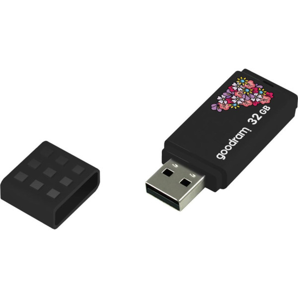 Фото - Флеш USB Goodram UME2 32GB Spring Black (UME2-0320K0R11-SP)