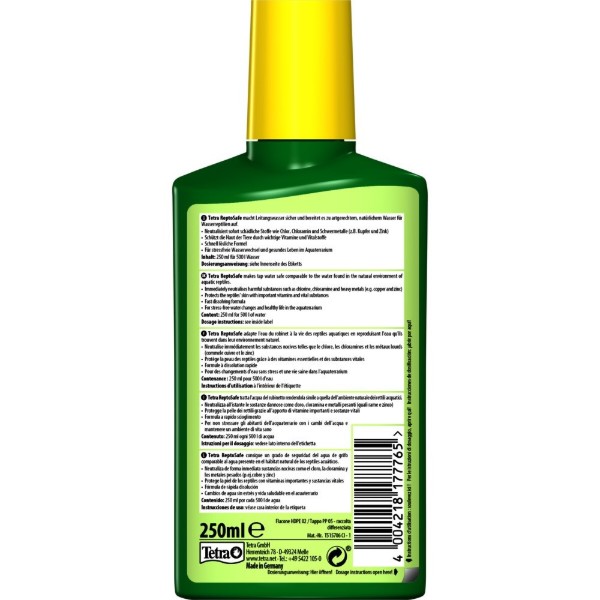Фото - Средство для очистки воды в террариуме Tetra ReptoSafe 100 мл (4004218805903)