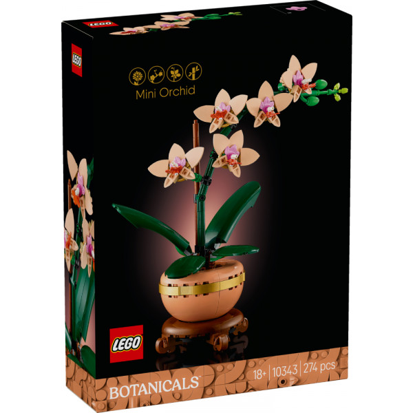 Фото - Конструктор LEGO Botanicals Мини орхидея (10343)