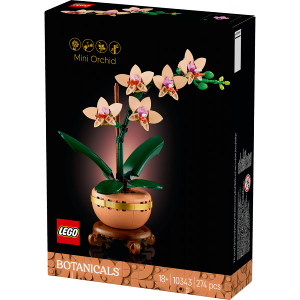 Фото - Конструктор LEGO Botanicals Мини орхидея (10343)