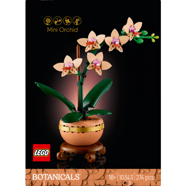 Фото - Конструктор LEGO Botanicals Мини орхидея (10343)
