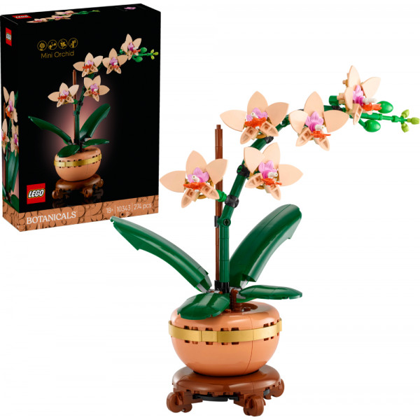 Фото - Конструктор LEGO Botanicals Мини орхидея (10343)