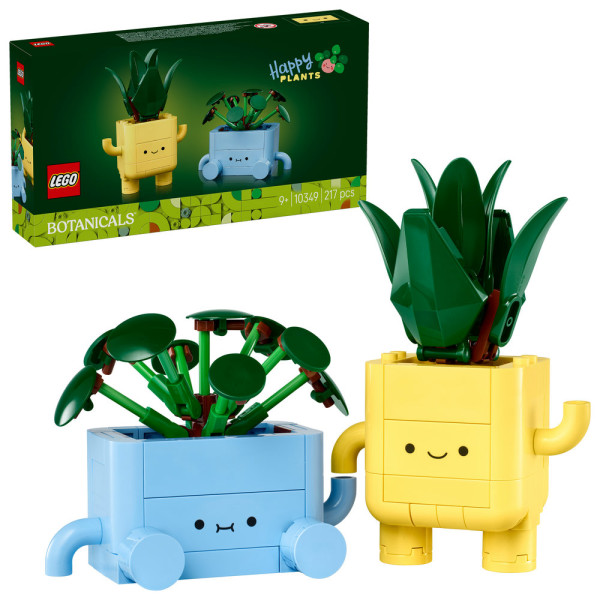 Фото -  LEGO Botanicals Щасливі рослини (10349)