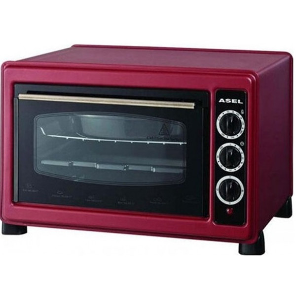 Фото - Піч електрична ASEL AF 33-23 Burgundy