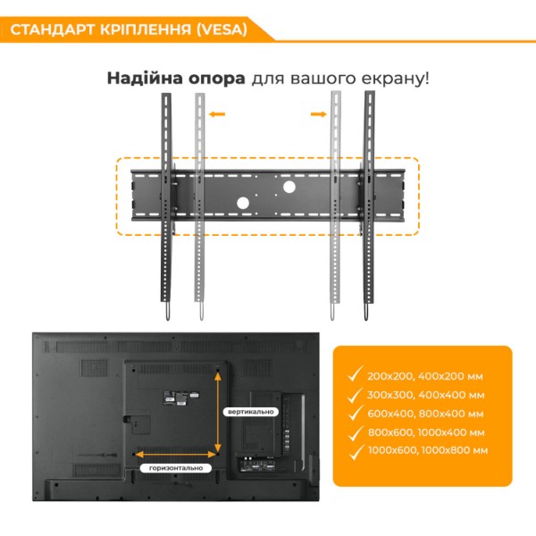 Фото - Крепление для телевизора ITECHmount PLB-120 60''-100''