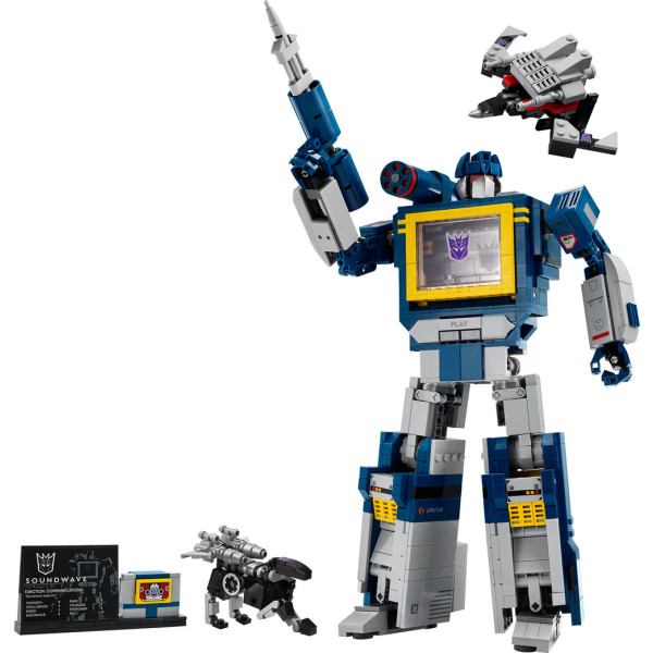 Фото - Конструктор LEGO Icons Transformers: Саундвейв (10358)