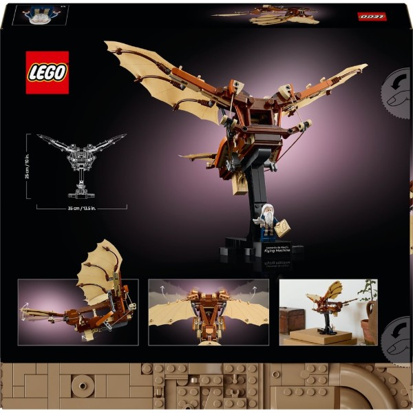 Фото - Конструктор LEGO Icons Літальний апарат Леонардо да Вінчі (10363)