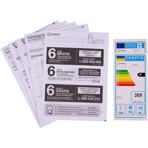 Фото - Холодильник Indesit LI8 S1 W