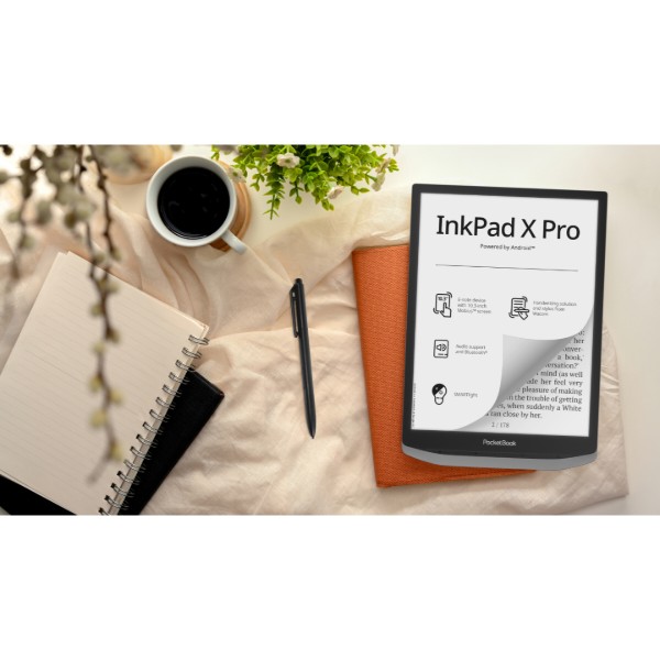 Фото - Електронна книга PocketBook 1040D InkPad X PRO Mist Grey (PB1040D-M-WW)