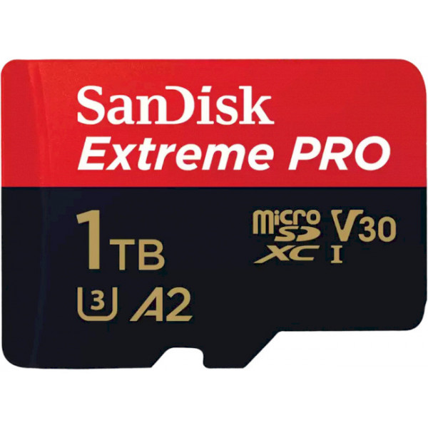 Карта памяти SanDisk Extreme Pro microSDXC 1TB UHS-I U3 + SD