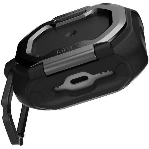 Фото - Чохол для навушників UAG for AirPods Pro Gen 3 2025 Black/Silver (104131114034)