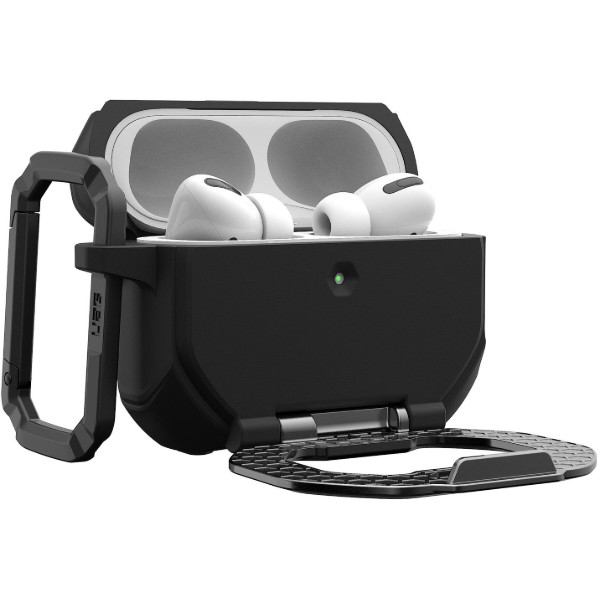 Фото - Чохол для навушників UAG for AirPods Pro Gen 3 2025 Black/Silver (104131114034)