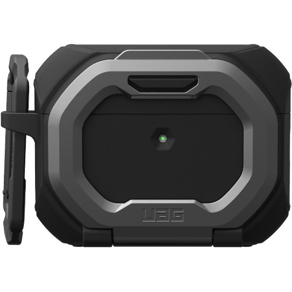 Фото - Чохол для навушників UAG for AirPods Pro Gen 3 2025 Black/Silver (104131114034)