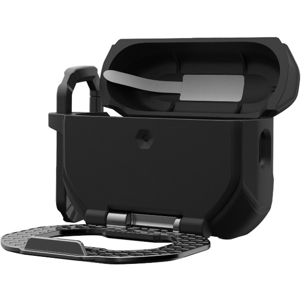Фото - Чохол для навушників UAG for AirPods Pro Gen 3 2025 Black/Silver (104131114034)
