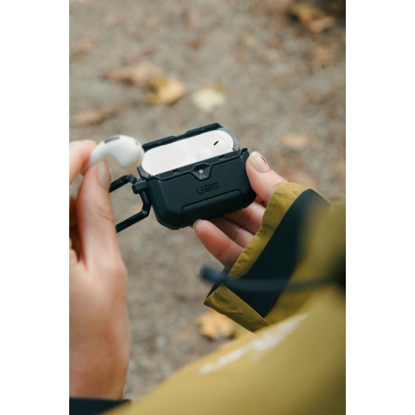 Фото - Чохол для навушників UAG for AirPods Pro (Gen 3, 2025), Scout, Black (104133114040)