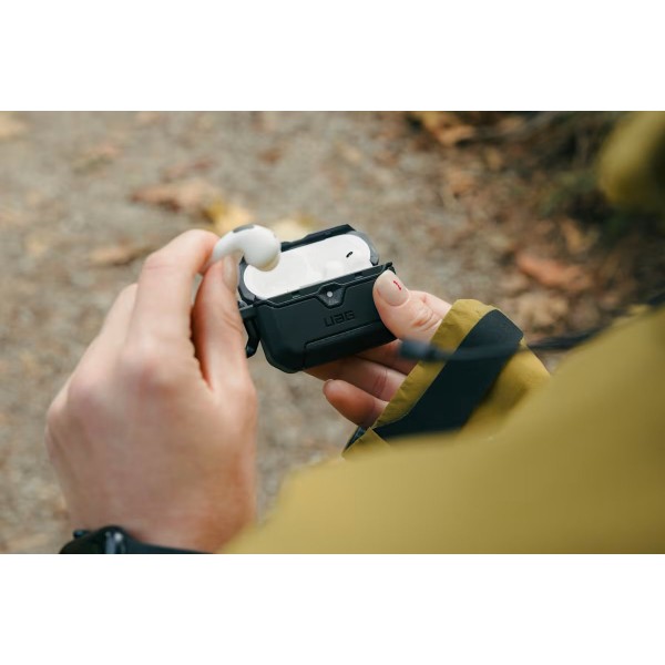 Фото - Чохол для навушників UAG for AirPods Pro (Gen 3, 2025), Scout, Black (104133114040)