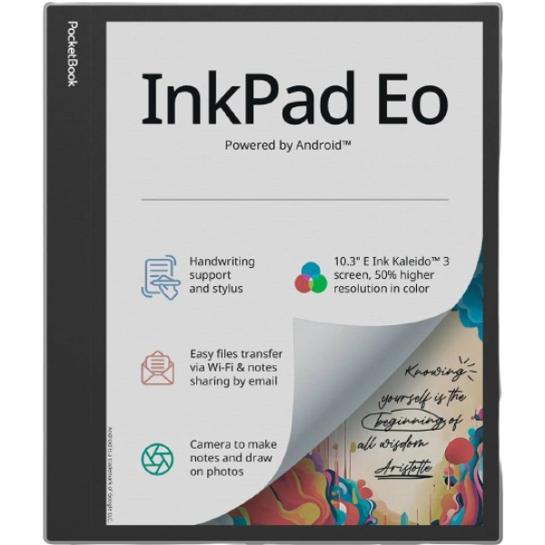 Фото - Электронная книга PocketBook 1042 InkPad Eo, Mist Grey (PB1042-M-CIS) Фото - Электронная книга PocketBook 1042 InkPad Eo, Mist Grey (PB1042-M-CIS)