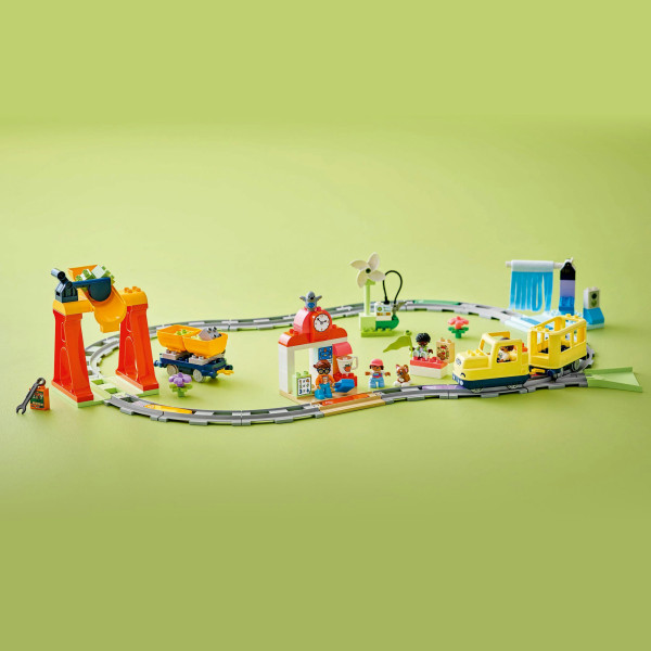 Фото - Конструктор LEGO DUPLO Town Великий інтерактивний громадський потяг (10428)