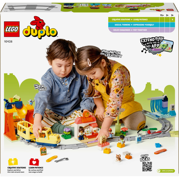 Фото - Конструктор LEGO DUPLO Town Великий інтерактивний громадський потяг (10428)