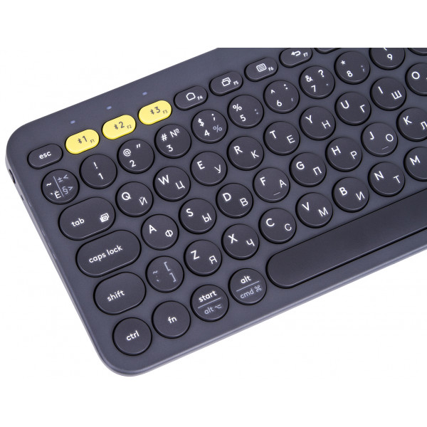Фото - Клавіатура бездротова Logitech K380 Black (920-007584)