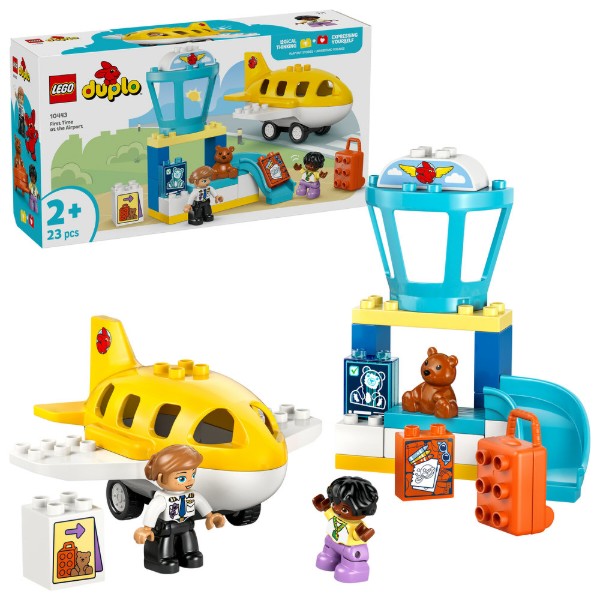 Фото - Конструктор LEGO DUPLO Town Уперше в аеропорту (10443)