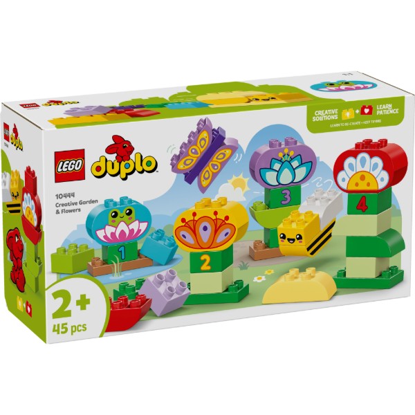 Фото - Конструктор LEGO DUPLO Town Творчий сад і квіти (10444)