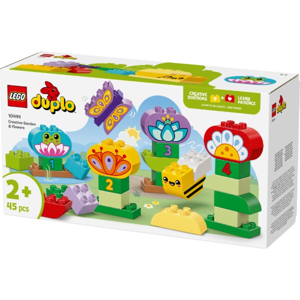 Фото - Конструктор LEGO DUPLO Town Творчий сад і квіти (10444)