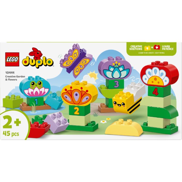 Фото - Конструктор LEGO DUPLO Town Творчий сад і квіти (10444)