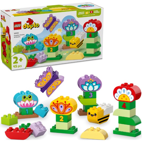 Фото - Конструктор LEGO DUPLO Town Творчий сад і квіти (10444)