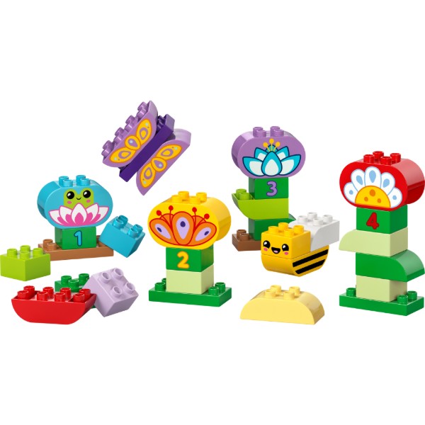 Фото - Конструктор LEGO DUPLO Town Творчий сад і квіти (10444)