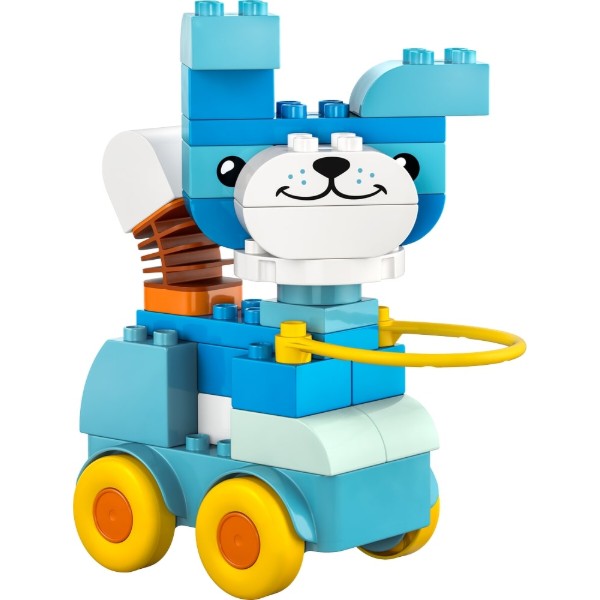 Фото - Конструктор LEGO DUPLO Town Животные на колесах 3в1 (10448)