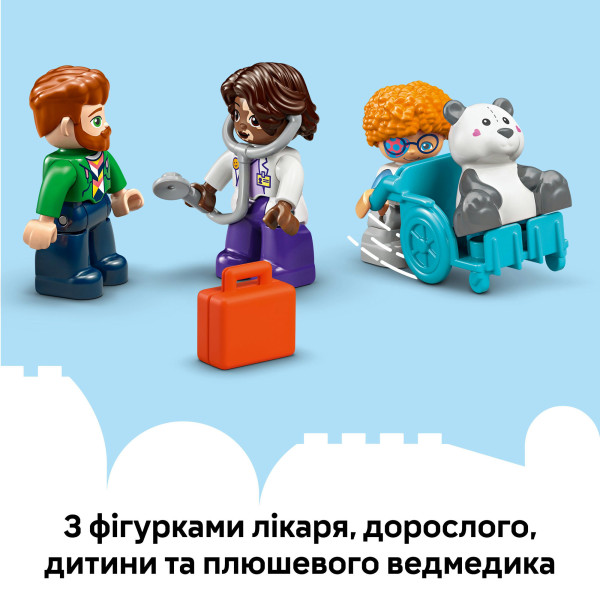 Фото - Конструктор LEGO DUPLO │ Disney Впервые: визит к врачу (10449)
