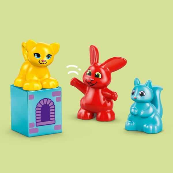 Фото - Конструктор LEGO DUPLO Town Игра «Замок Хопси» (10450)