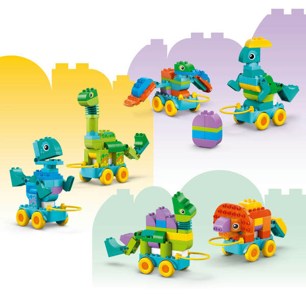 Фото - Конструктор LEGO DUPLO Town Динозаври на колесах 3в1 (10451)