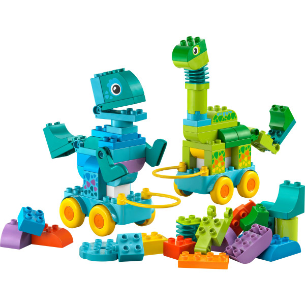 Фото - Конструктор LEGO DUPLO Town Динозаври на колесах 3в1 (10451)
