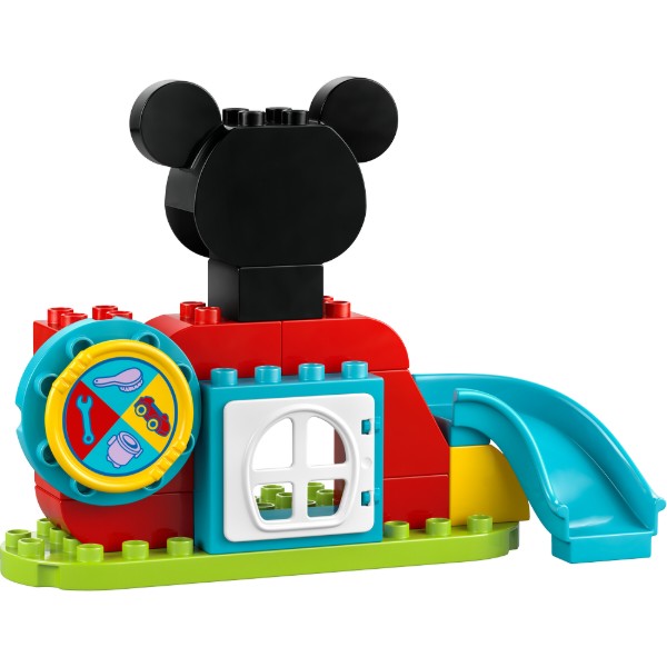 Фото - Конструктор LEGO DUPLO │ Disney Міккі Маус: Клубний будинок і автомобіль (10454)
