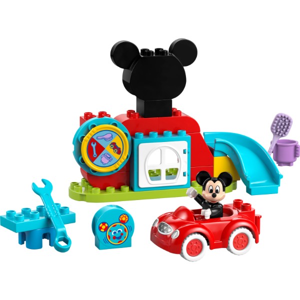 Фото - Конструктор LEGO DUPLO │ Disney Міккі Маус: Клубний будинок і автомобіль (10454)