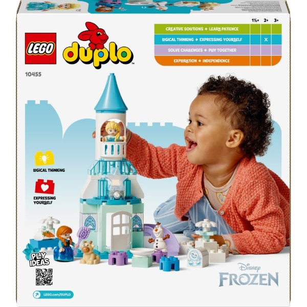 Фото - Конструктор LEGO DUPLO Disney Вечірка у крижаному палаці Ельзи та Анни (10455)
