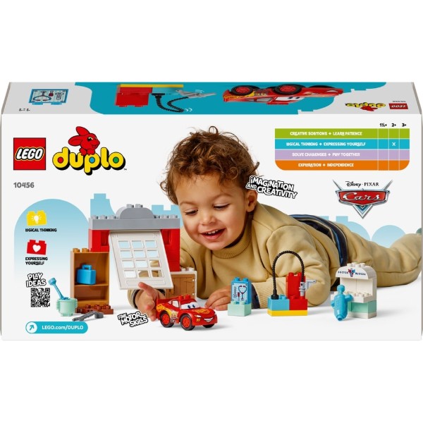 Фото - Конструктор LEGO DUPLO Disney Визит МакКвина в гараж Дока (10456)
