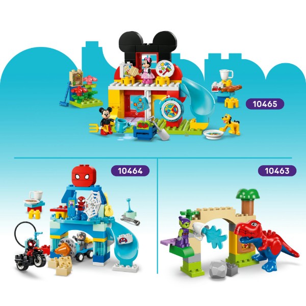 Фото - Конструктор LEGO  DUPLO Disney™ Штаб-квартира команди Павука (10464)