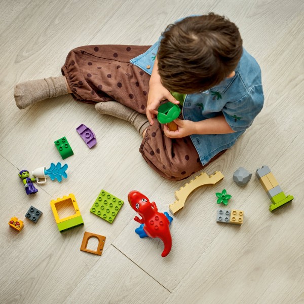 Фото - Конструктор LEGO DUPLO Disney™ Динозавр Spidey-Rex против Зеленого Гоблина (10463)