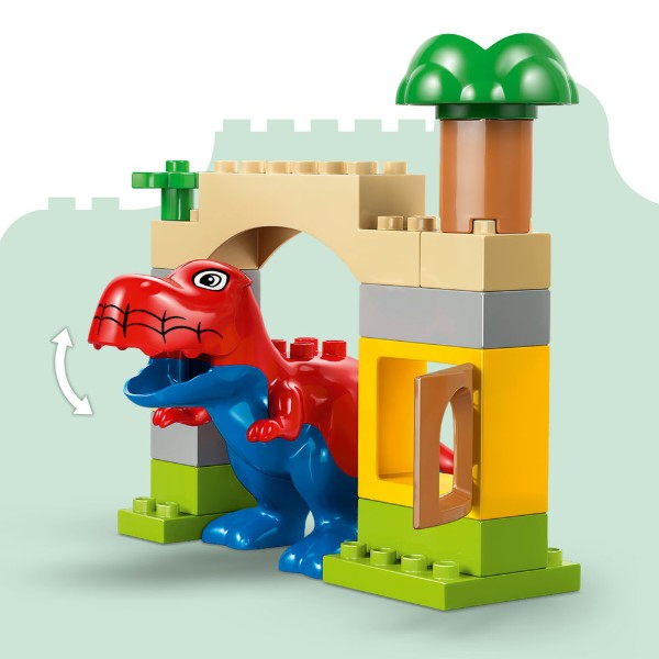 Фото - Конструктор LEGO DUPLO Disney™ Динозавр Spidey-Rex против Зеленого Гоблина (10463)