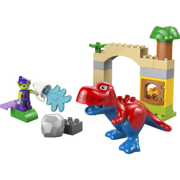 Фото - Конструктор LEGO DUPLO Disney™ Динозавр Spidey-Rex против Зеленого Гоблина (10463)