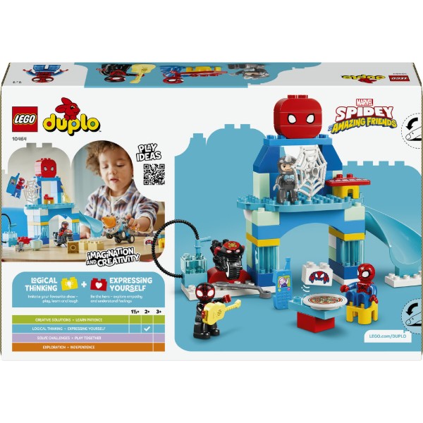 Фото - Конструктор LEGO  DUPLO Disney™ Штаб-квартира команди Павука (10464)